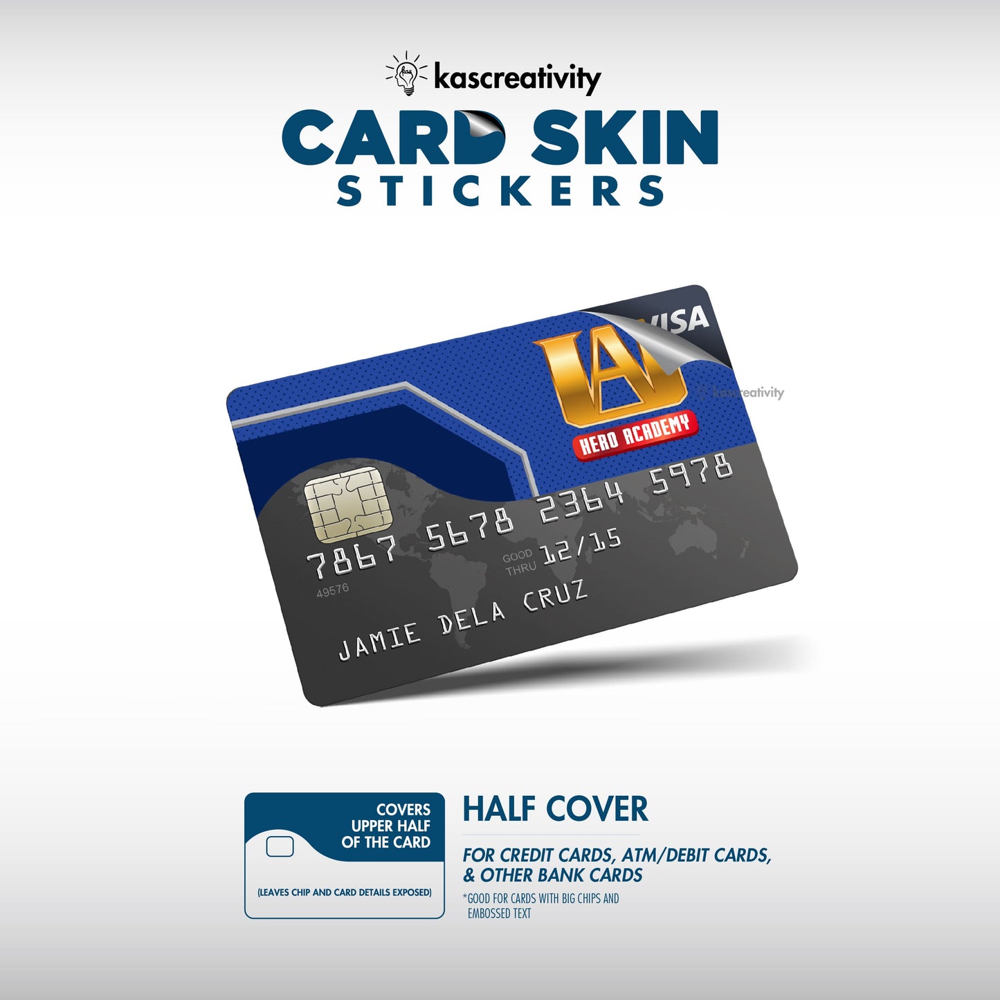 Anime Collection - Card Skin Stickers