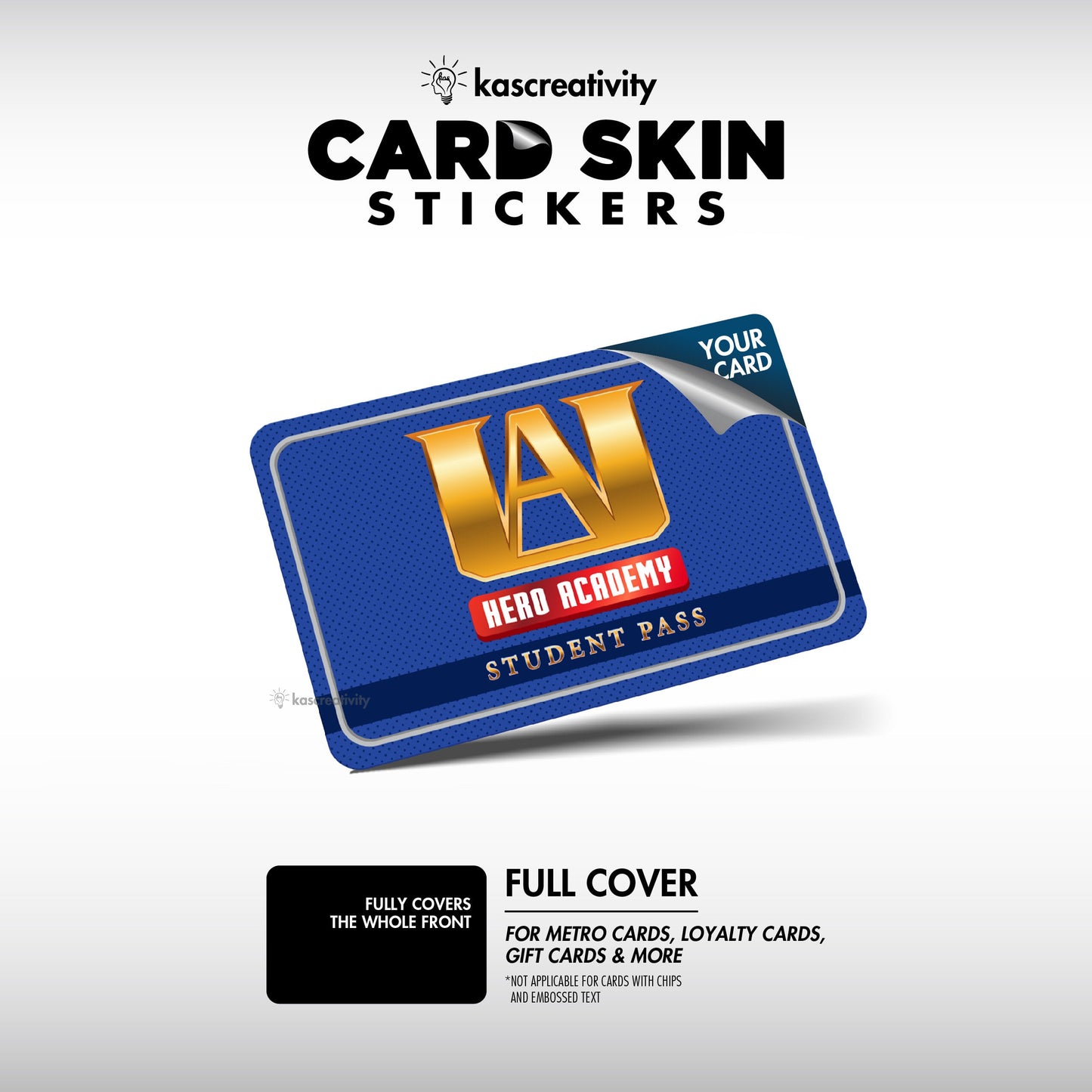 Anime Collection - Card Skin Stickers