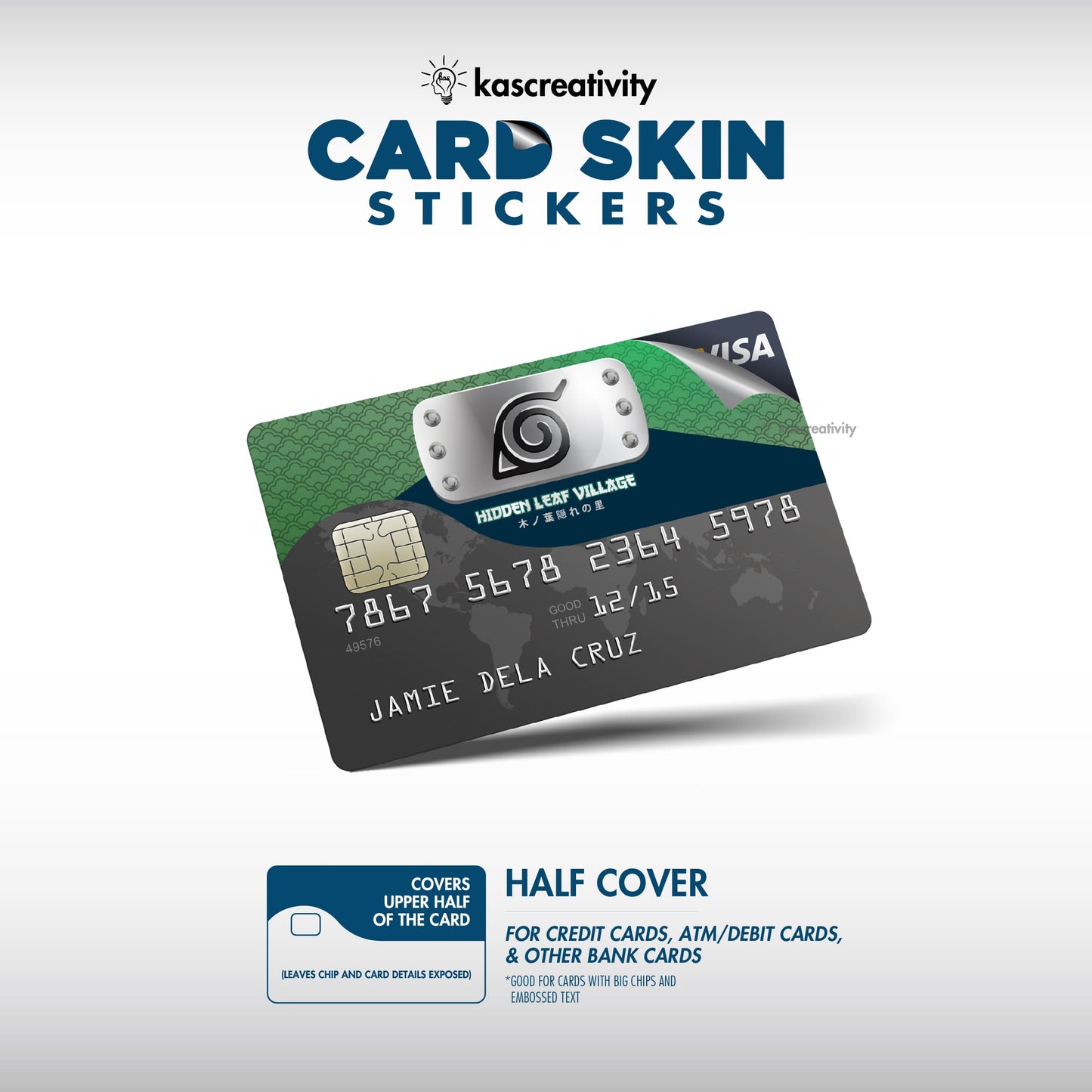 Anime Collection - Card Skin Stickers