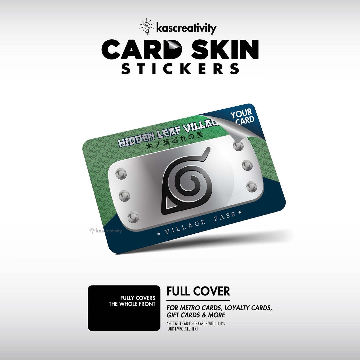 Anime Collection - Card Skin Stickers