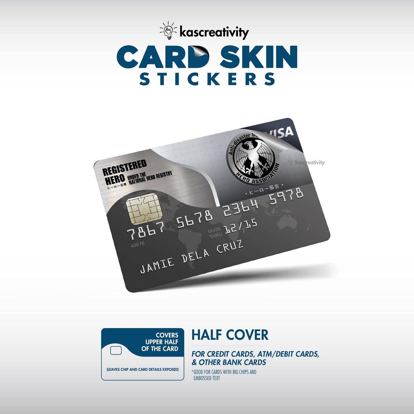 Anime Collection - Card Skin Stickers