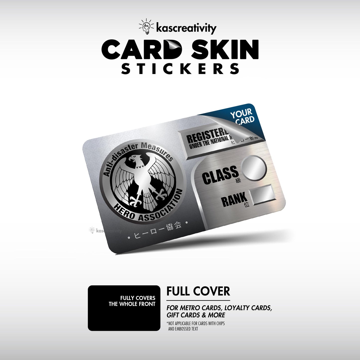Anime Collection - Card Skin Stickers