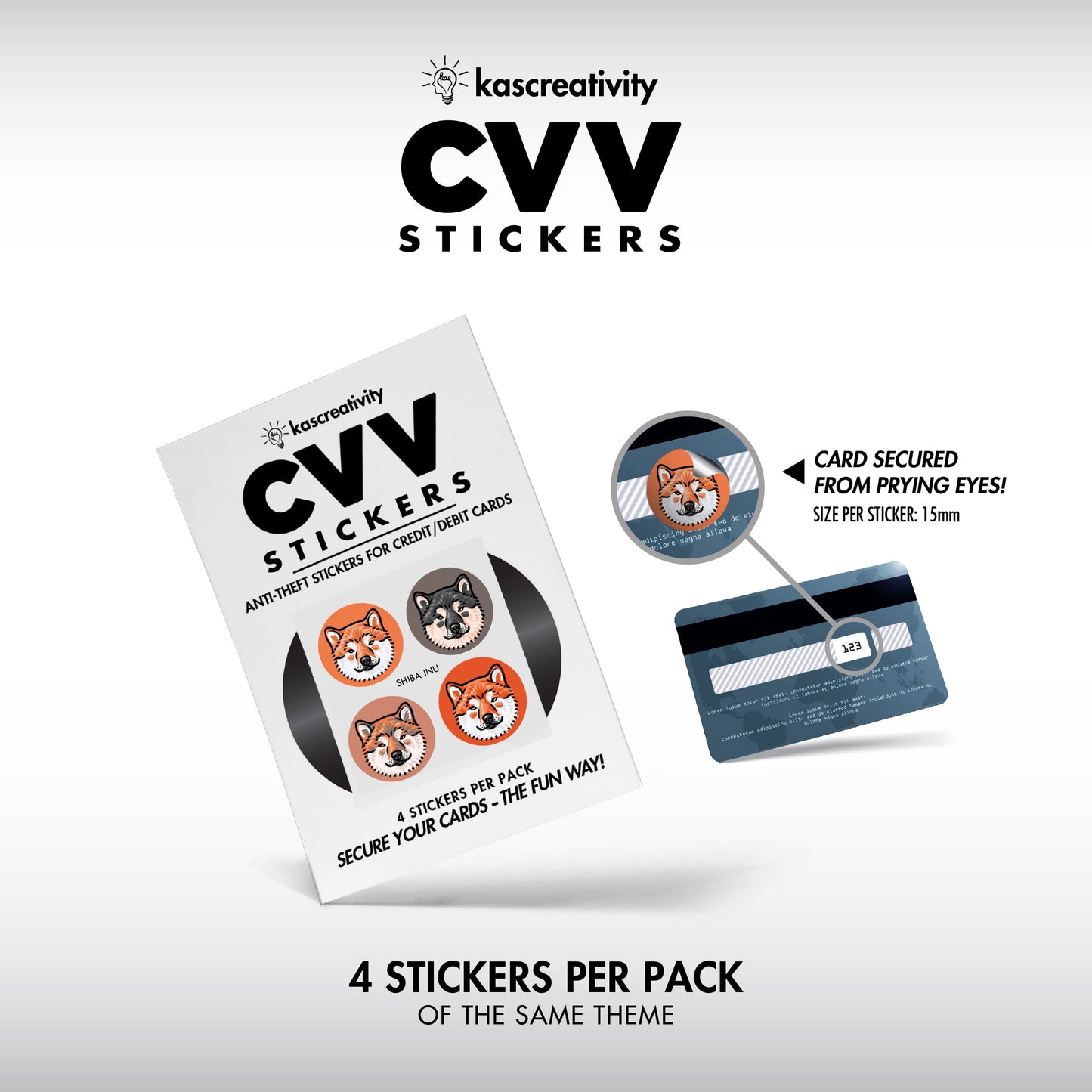 Dogs Collection - CVV Stickers