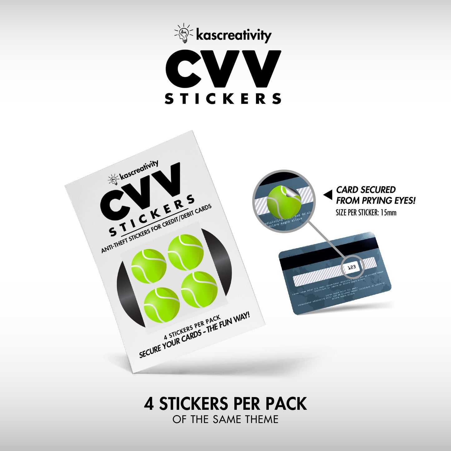 Sports Collection - CVV Stickers