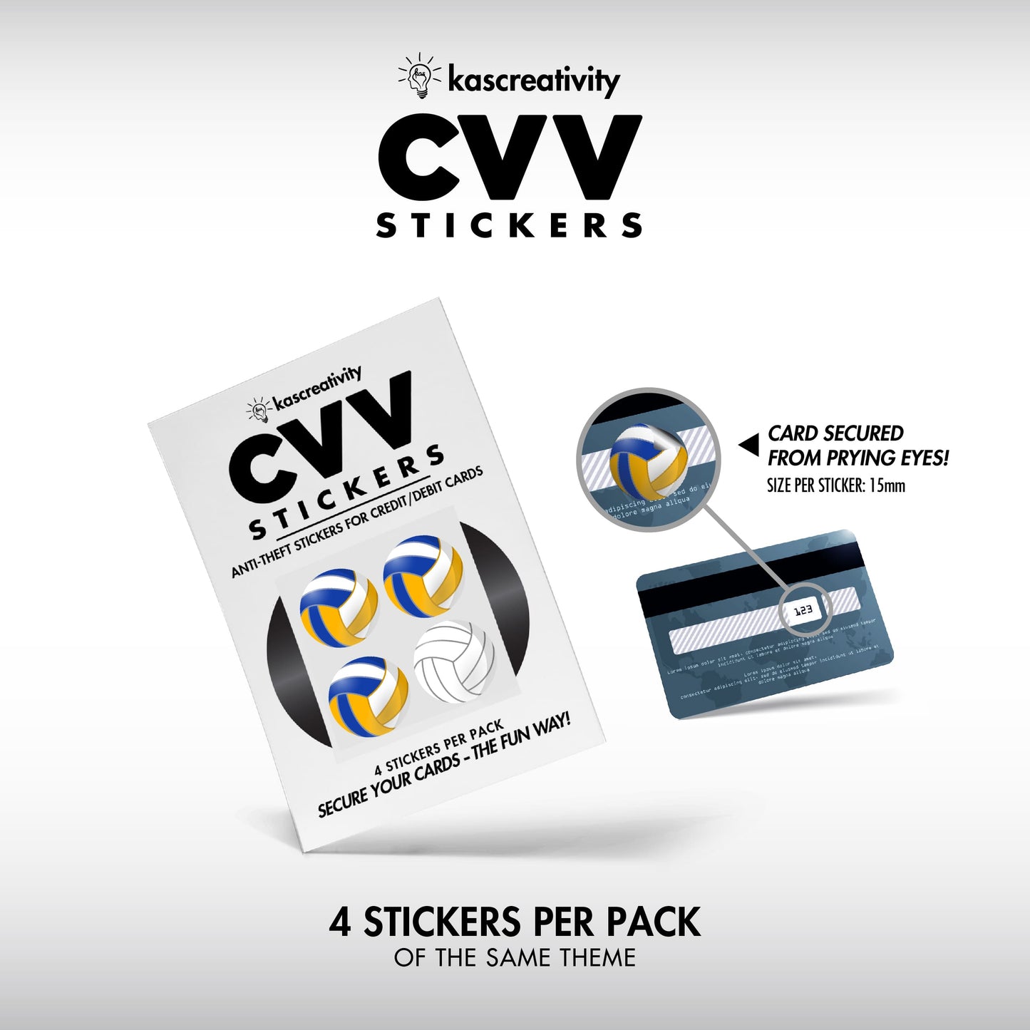 Sports Collection - CVV Stickers