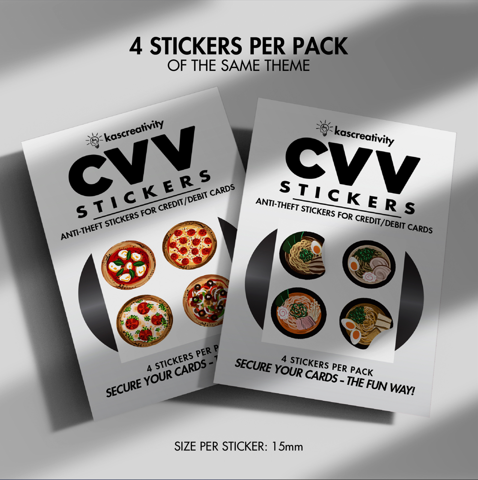 Illustrated Collection - CVV Stickers – kascreativity
