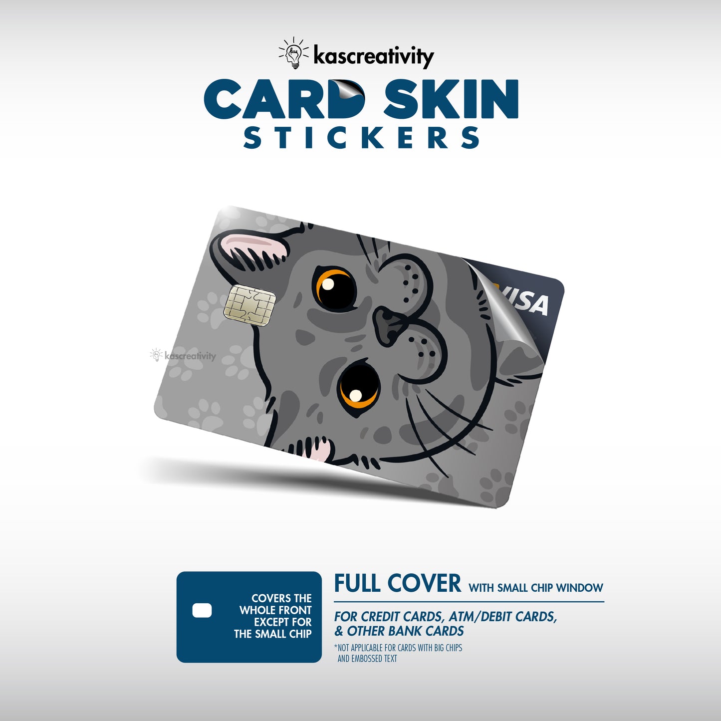 Cats Collection - Card Skin Stickers