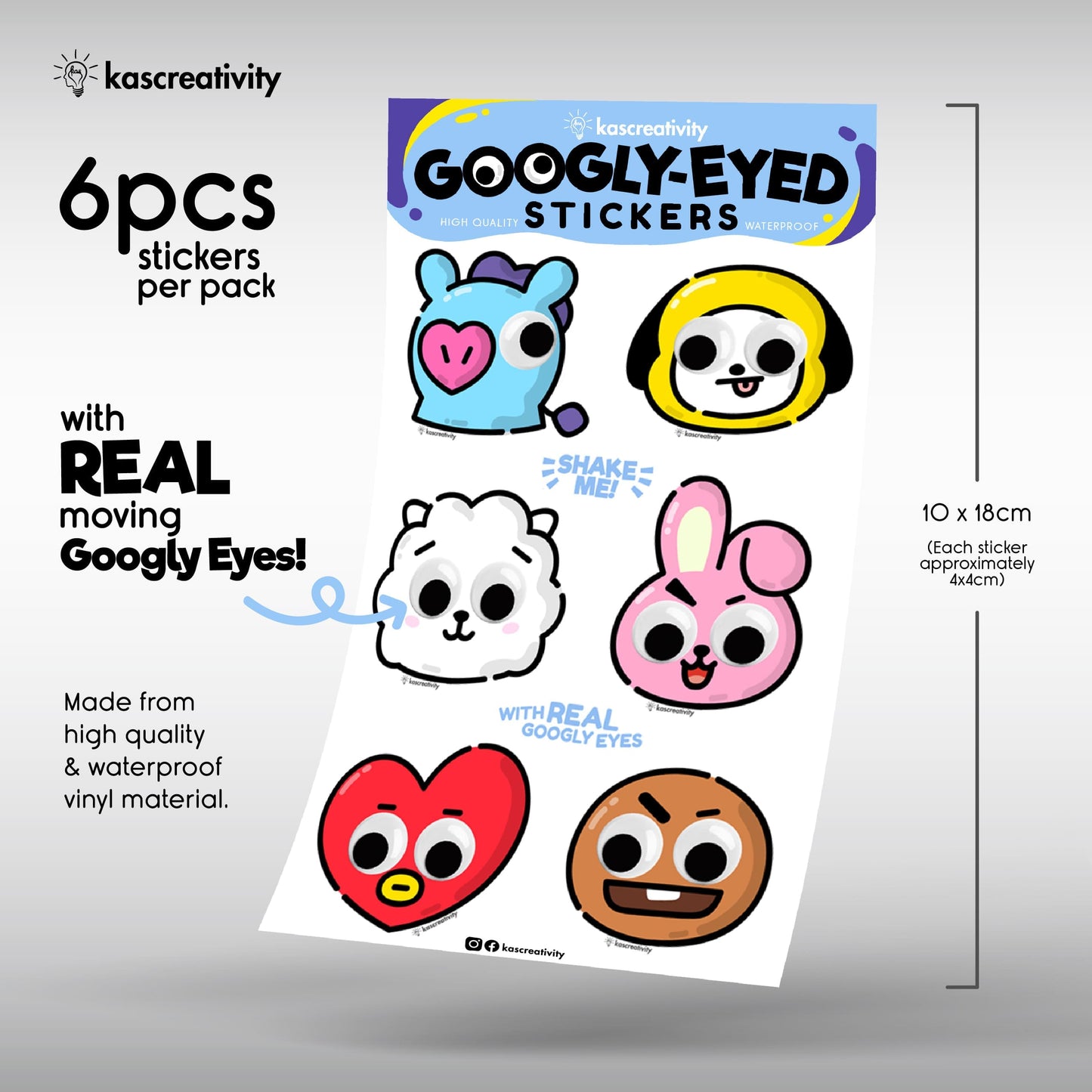 Googly-Eyed Stickers