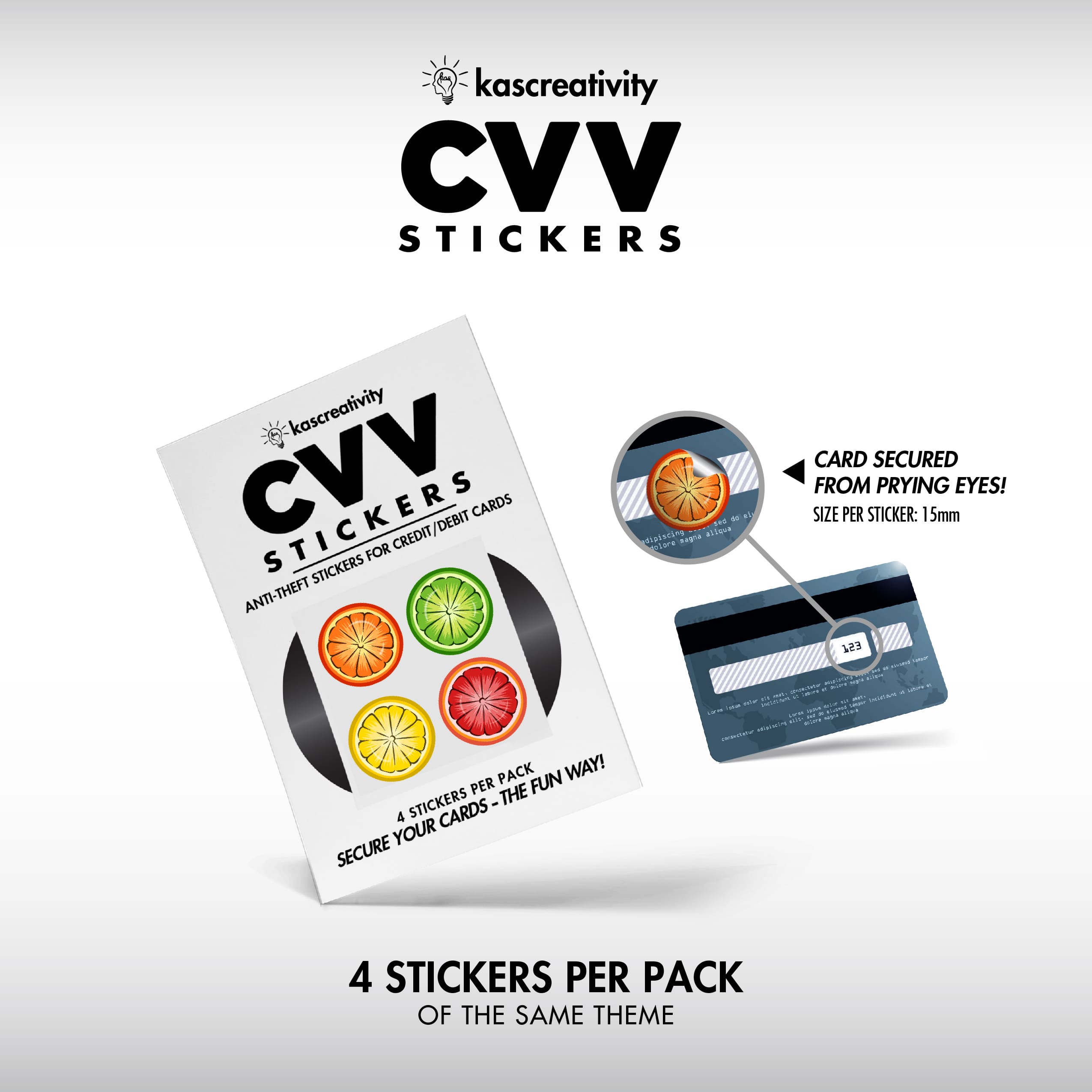 Illustrated Collection - CVV Stickers – kascreativity