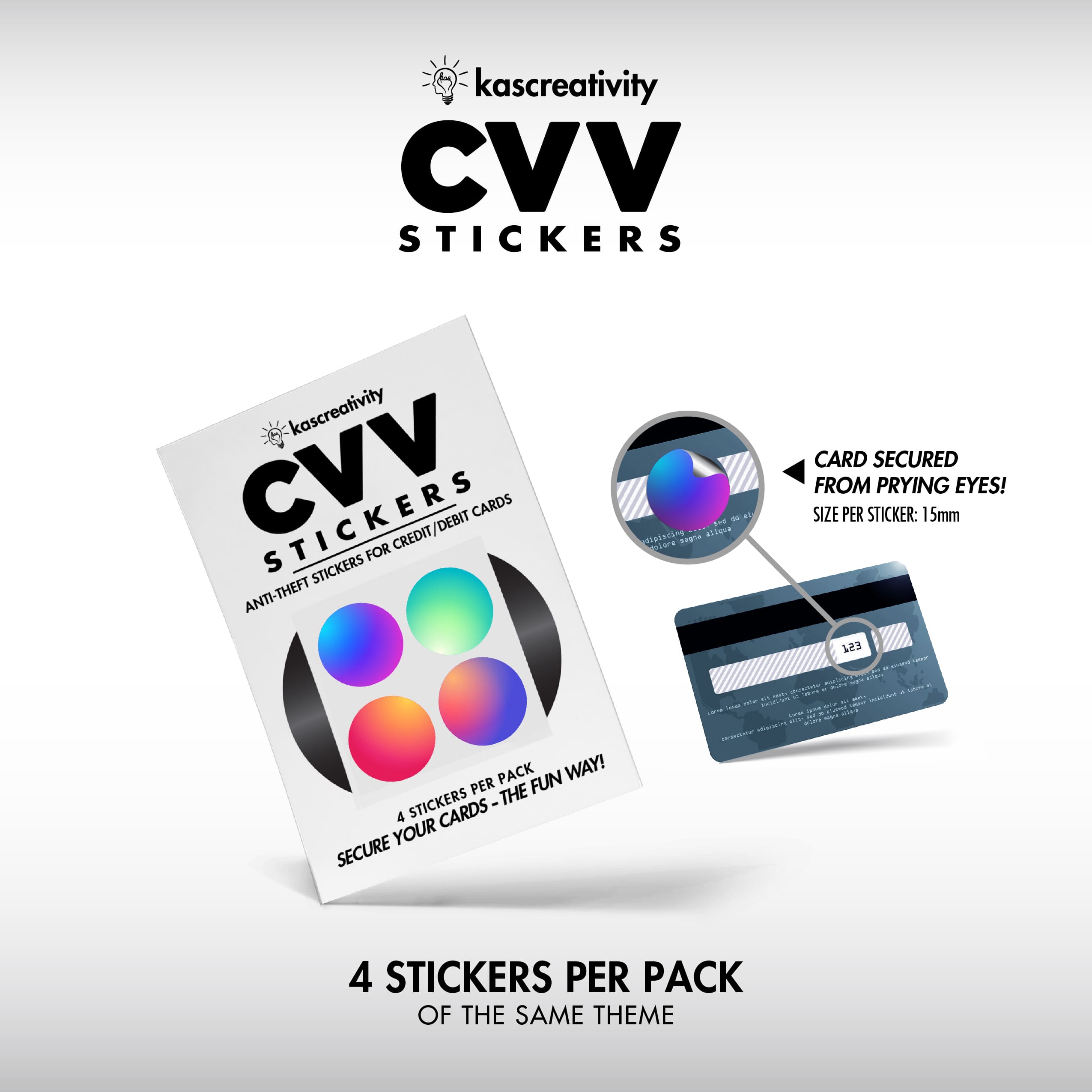 Illustrated Collection - CVV Stickers – kascreativity