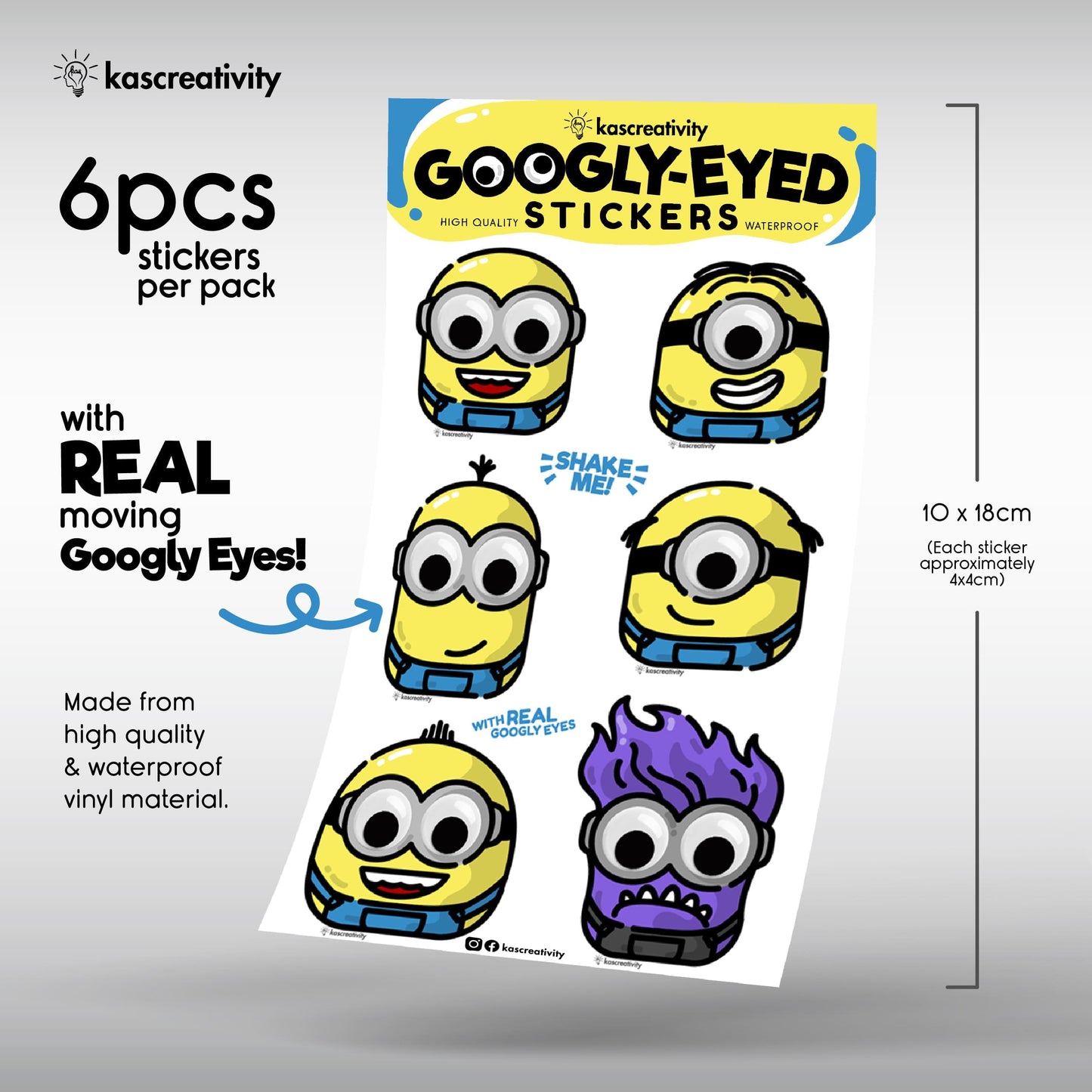 Googly-Eyed Stickers