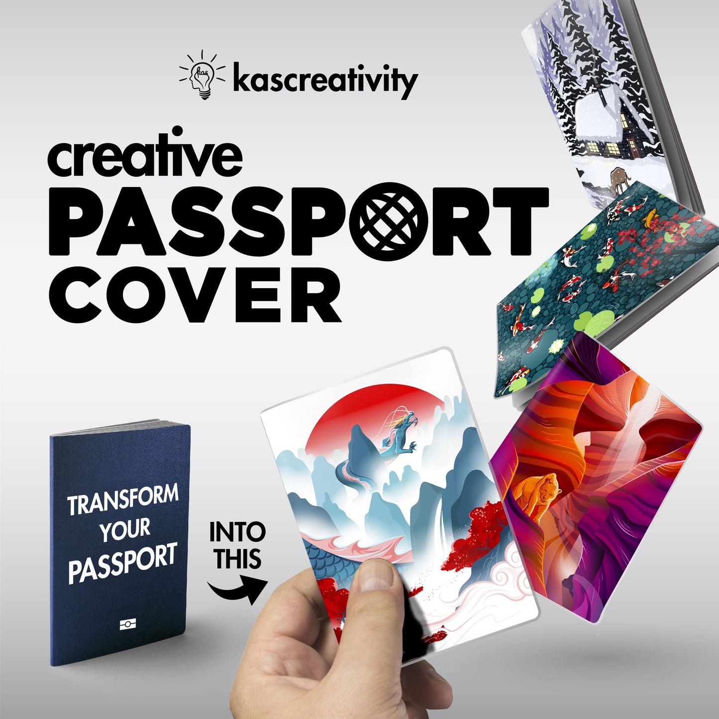 Illustrated Collection - Creative Passport Cover