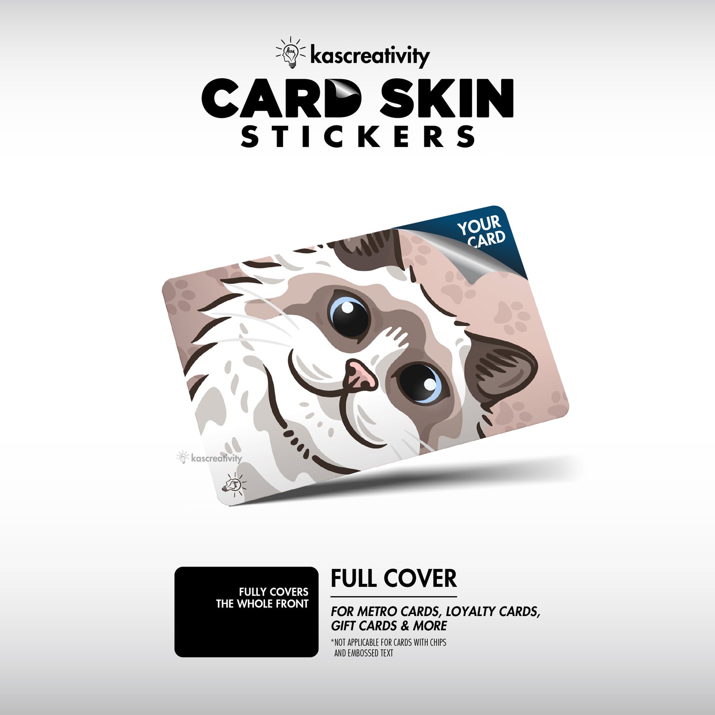 Cats Collection - Card Skin Stickers