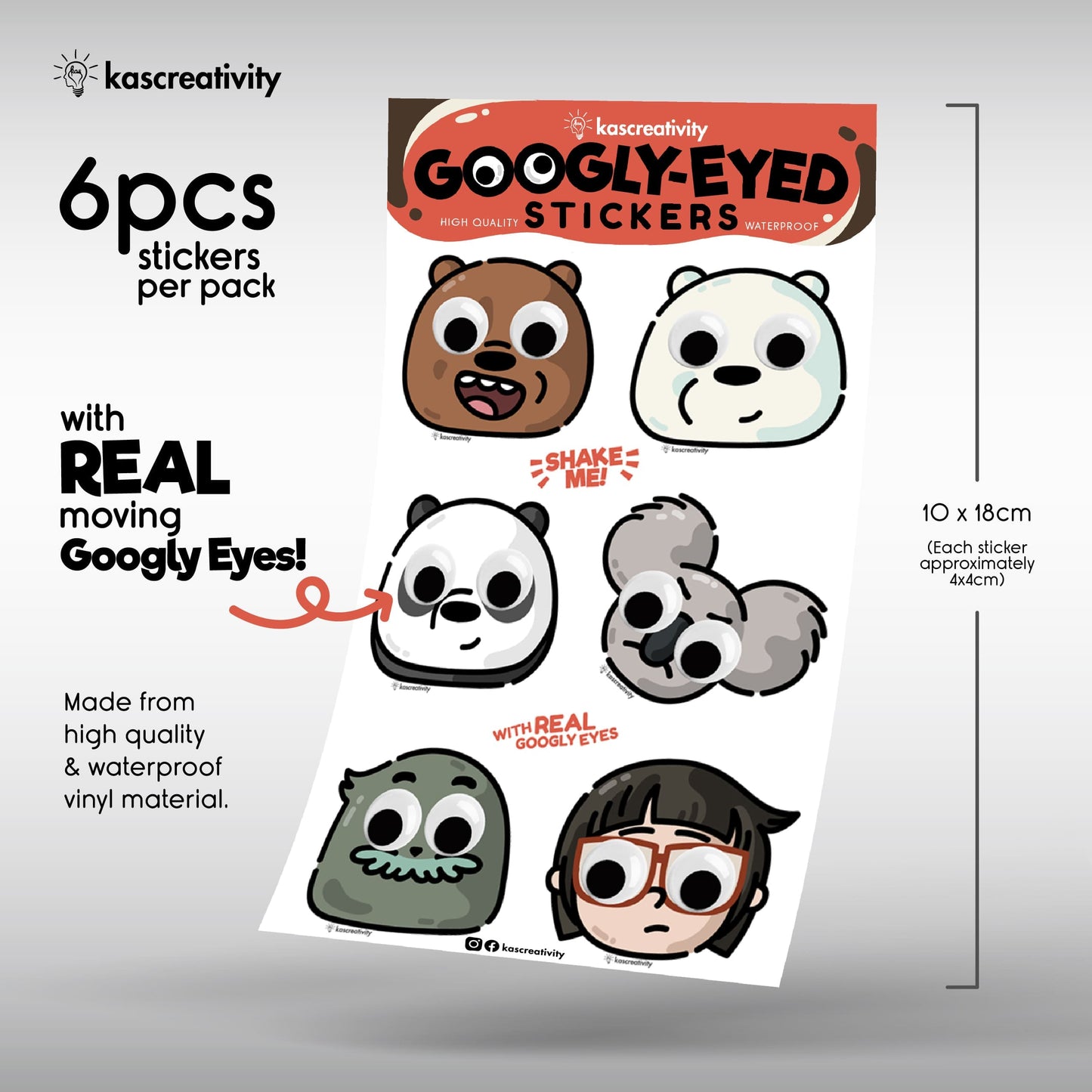 Googly-Eyed Stickers